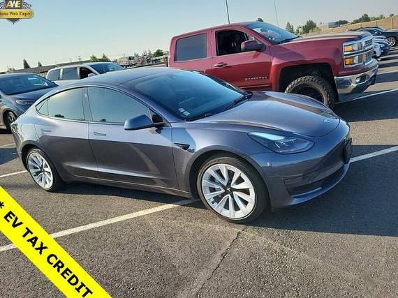 TESLA MODEL 3 2022 5YJ3E1EA9NF142703 image